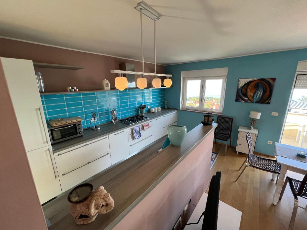 Panoramic Apartment Sea View And Pool Opatija Ičići Екстериор снимка