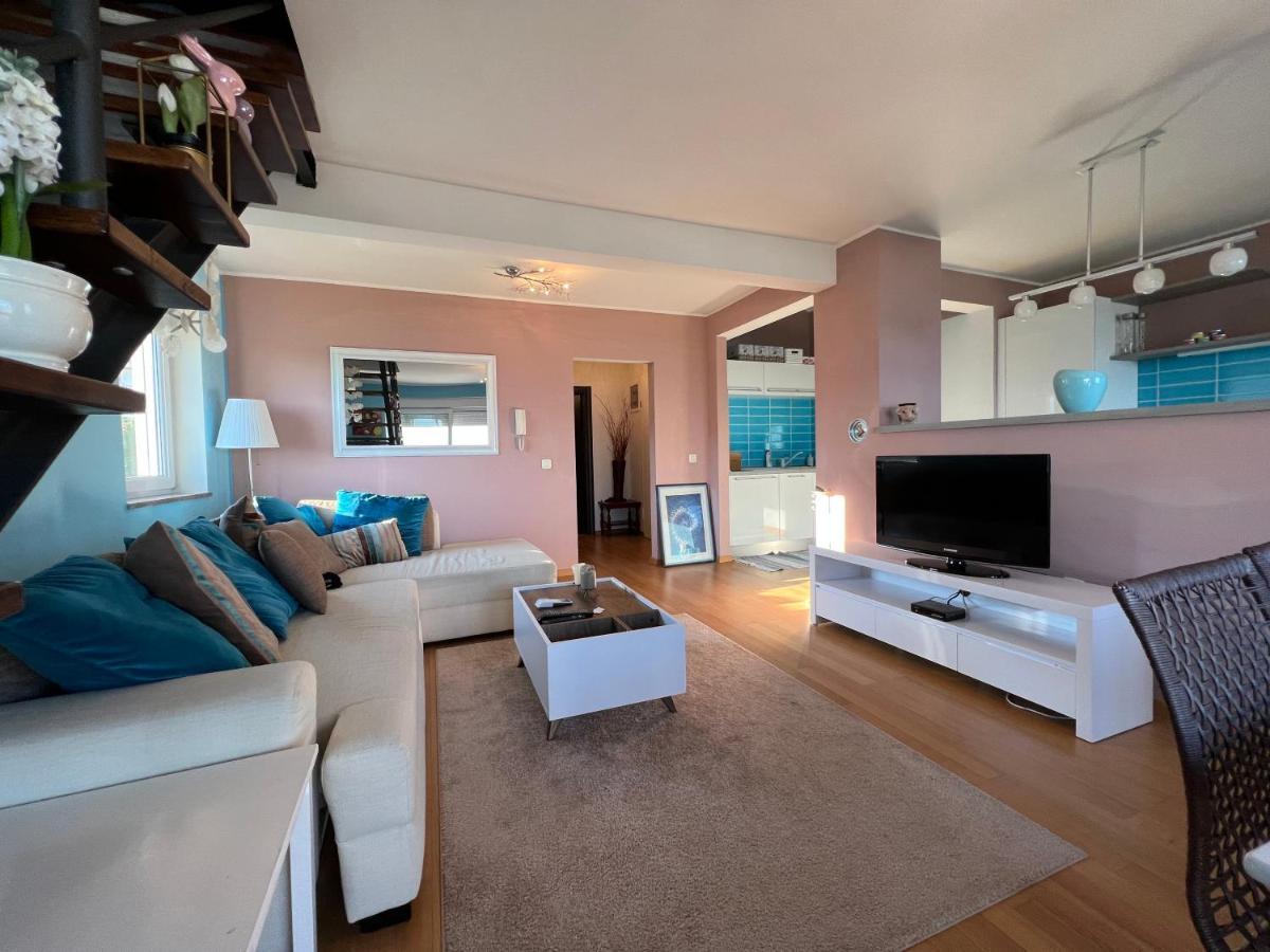 Panoramic Apartment Sea View And Pool Opatija Ičići Екстериор снимка