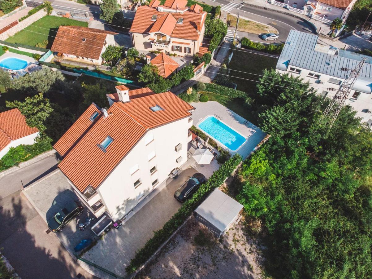 Panoramic Apartment Sea View And Pool Opatija Ičići Екстериор снимка